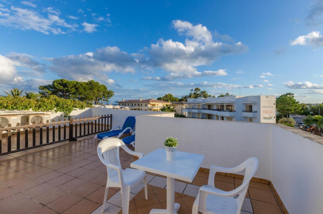 Venecia Apartments Port de Alcudia  Bagian luar foto